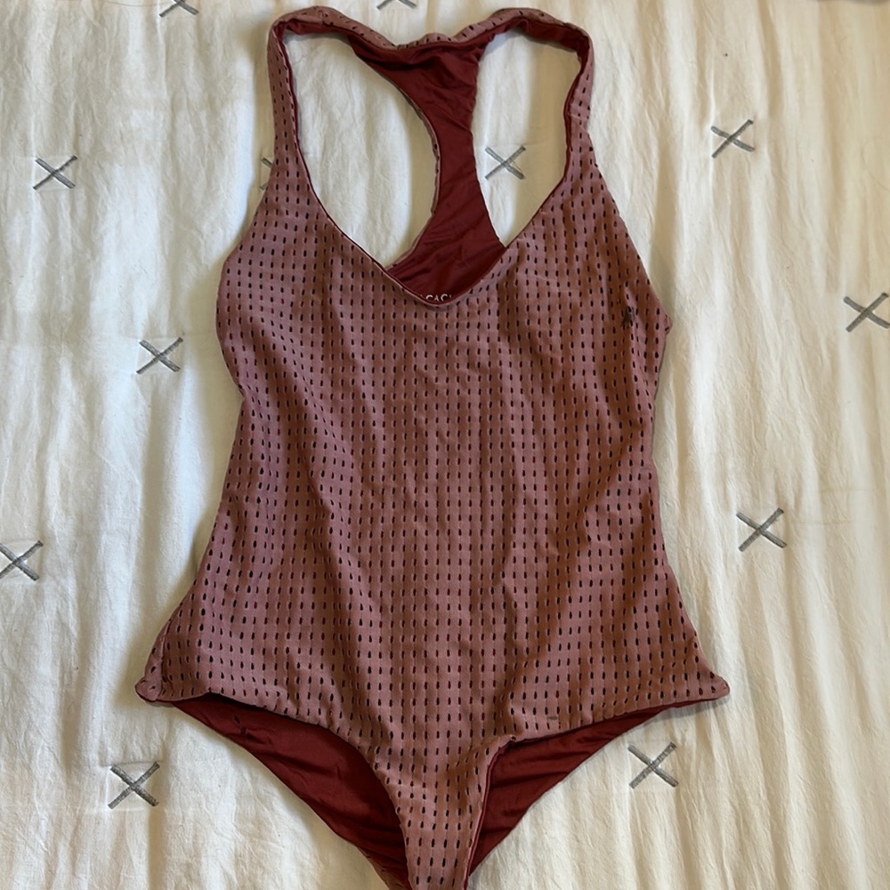 Petite Acacia mesh one piece